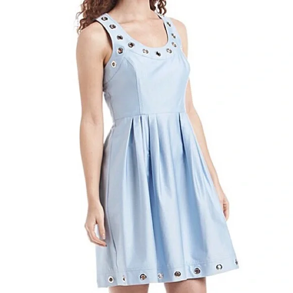 (Size 10,12,14) Calvin Klein Fit & Flare Dress - Picture 3 of 4